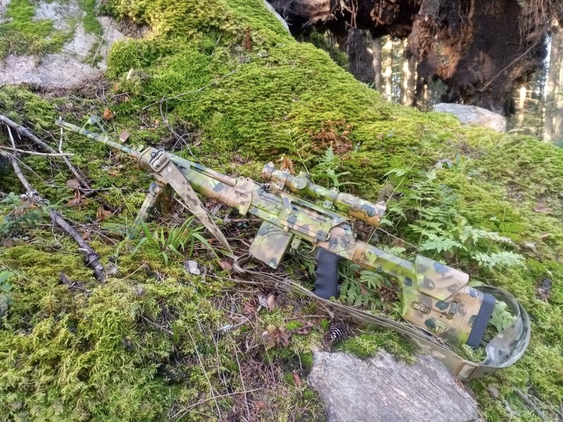 Vepr .308 mättäällä